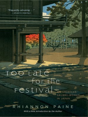 cover image of Too Late for the Festival